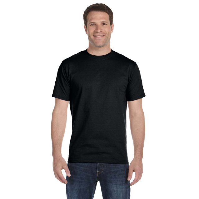 Gildan Men's DryBlend Classic T-Shirt, Black, Medium