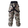 thumbnail image 5 of oqasdz Cargo Pants for Men for Skiing Snowboarding Winter Outdoor Activities Windproof Insulated Cold Weather Gear Warm Ski Pants, 5 of 5