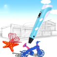 thumbnail image 2 of Unlock Your Creativity with the 3D Printing Pen - Includes 3D Pen, 3 PLA Filaments, Stencil Book & USB Charger!, 2 of 4