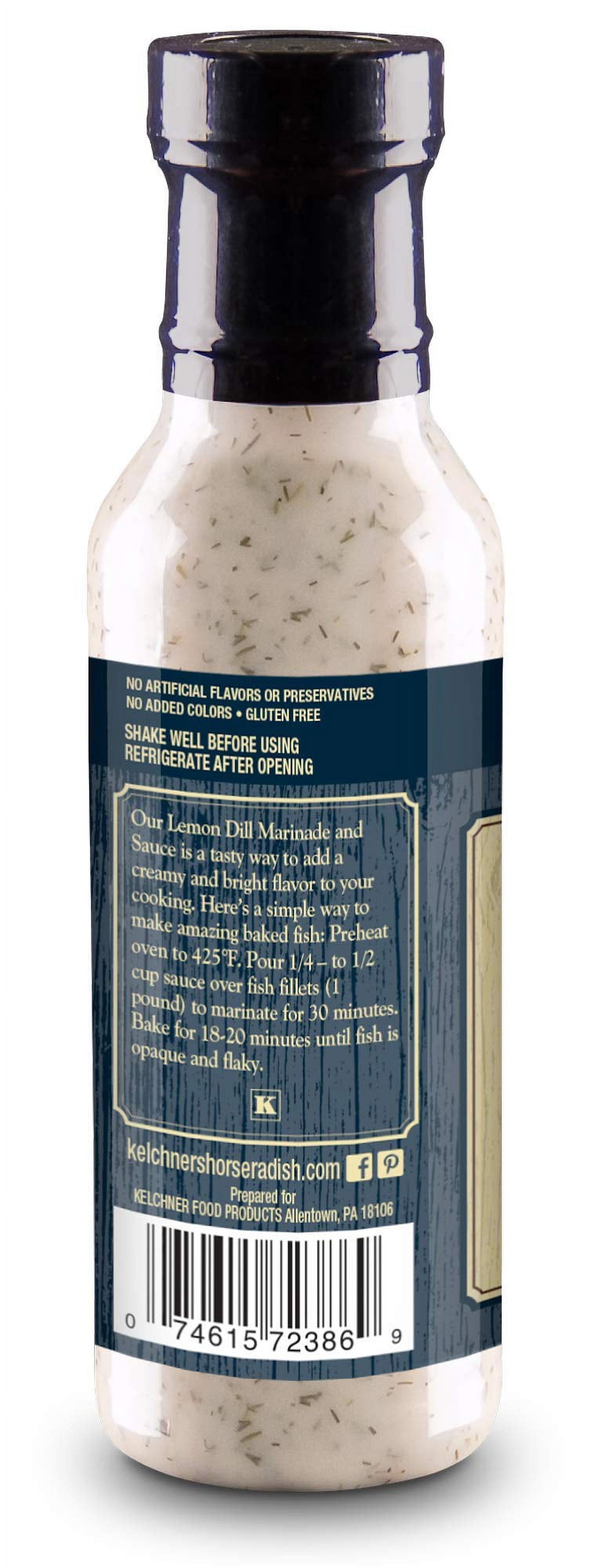 Kelchner Marinade And Sauce Lemon Dill, 12.0 FL OZ