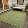 thumbnail image 6 of Addison Rugs Chantille Indoor/Outdoor Transitional Stripes Aloe Washable Rectangle Rug, 10' x 14', 6 of 6