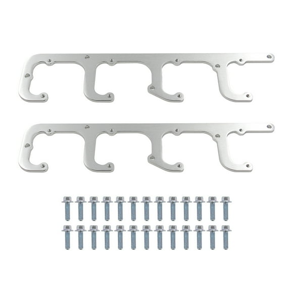 Langgg 2Pcs Ignition Spark Plug Coil Bracket Metal Car Engine Holder Automobile Maintenance Modification Spare Replacement for LS D581