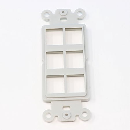 RiteAV Gray Blank 6 Port Modular Insert for Keystone Jacks price history on PriceWatchPro