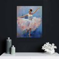 thumbnail image 4 of COMIO Ballerina Art Light Luxury Bedroom Decor Contracted Classic Oil Painting Poster Frame Painting Post Wall Art Poster Gifts Bedroom Prints Home Decor Hanging Picture Canvas Painting Poster, 4 of 4