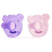(2 pack) (2 Pack) Philips Avent Soothie Shapes Pacifier, 0-3 Months, Green - 2 Counts