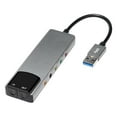 thumbnail image 1 of 6-in-1 USB External Optical Sound Card Multifunction Audio Converter Adapter for Notebook Aluminium Sound Card, 1 of 5
