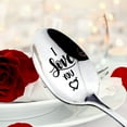 thumbnail image 1 of EGNMCR Measuring Spoons Serving Spoons Stainless Steel Milk Coffee Spoons Dessert Ice Cream Fruit Spoon Teaspoon Accessories Tableware Gift Spoon Teaspoon, 1 of 2