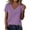 Light Violet, variant on Women's 2026 Summer V-Neck Ruffle Top, Short Sleeve Work Casual Business Tee with Elegant Ruffle Detail, Loose Fit Blouse for Office, Daily Wear, and Relaxed Style Navy XXL
