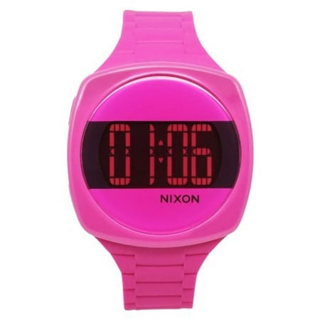 NIXON Women's A168-644 Plastic Analog Pink Dial Watch