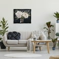 thumbnail image 2 of Stupell Industries Hydrangea Bouquet Still Life Botanical & Floral Painting Black Floater Framed Art Print Wall Art, 2 of 6