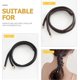 thumbnail image 4 of 2pcs Stylish Ponytail Hair Bands Leather Ponytail Holder Ties Headdress Decor, 4 of 4