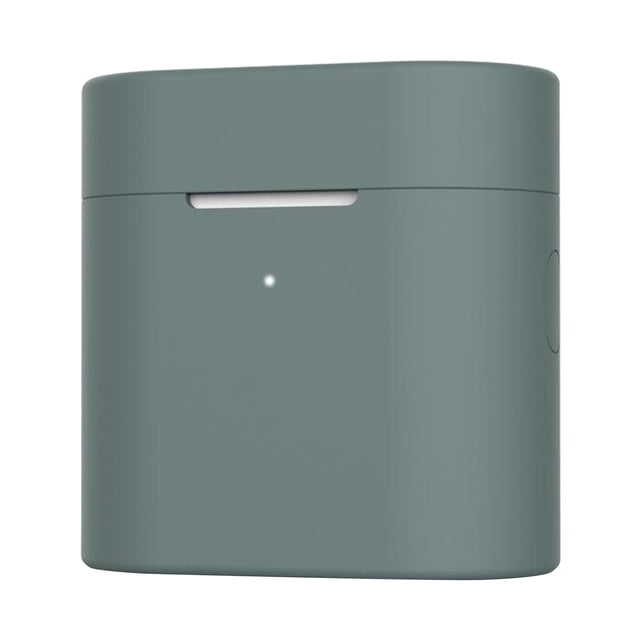Funda de Silicona Suave para Auriculare Protector de Cubierta para Auriculares + Mosquetón de Carga , verde Sunnimix estuche de carga inalámbrico