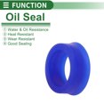 thumbnail image 3 of Anillo de Sello de Aceite Universal Unique Bargains Labio UN Sello de Eje Rotativo 14x20x8mm Alta Presión TPU Azul 10 Pcs, 3 of 7