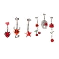 thumbnail image 1 of Navel Belly Rings, Practical Belly Button Rings  For Parties, 1 of 8