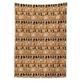 thumbnail image 3 of Ambesonne Egyptian Tablecloth Rectangular Table Cover, Egyptology Cartoon, 60"x90", Multicolor, 3 of 4