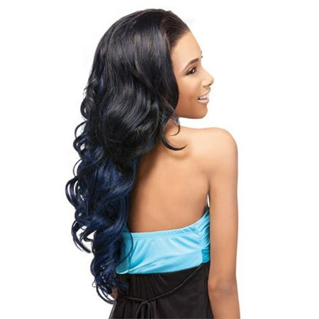 Quick Weave Half Wig - Sofia (S4/30 - LIGHT BROWN/MED AUBURN), Comb Location: Front & Back By
