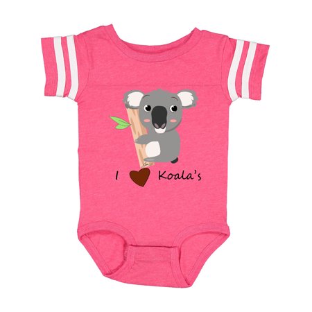 

Inktastic I heart Koalas Gift Baby Boy or Baby Girl Bodysuit