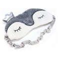 thumbnail image 3 of TheFound Christmas Eye Mask Plush Animal Cute Fluffy Cartoon Accessory, 3 of 8