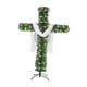 thumbnail image 5 of Árbol de Navidad con cruz artificial, soporte estable, cruz de pie, decoración con 15 millones, 5 of 9