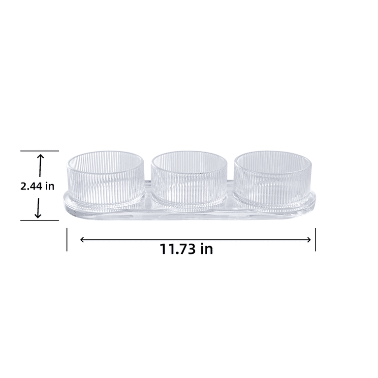 Better Homes & Gardens 4-Piece Glass Serving Bowl Set photo 5