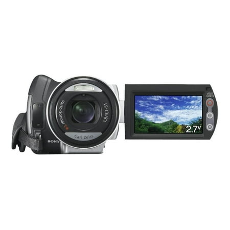 Sony Handycam DCR-SR100 - Camcorder - 3.3 MP - 10x optical zoom - Carl Zeiss - HDD 30 GB