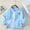 Blue, variant on Piuwrlz Windproof Jacket Kids Girls Anorak Hooded Jackets Zipper for Girl Lightweight Trench Coat Wine Size 5 Years