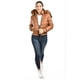 thumbnail image 5 of Chamarra con capucha desmontable Roman Fashion /Juvenil, 8026 (Cafe) cafe EG, 5 of 5