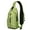 Tropical Kiwi F, variant on Paisley Boho Sling Backpack – Vintage Floral Crossbody Daypack, Lightweight Anti-Theft Travel Bag with Adjustable Strap & Multiple Compartments