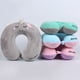 thumbnail image 4 of Almohada de viaje para niños, almohada de viaje de espuma viscoelástica de unicornio con broche, almohada de apoyo para el cuello de la cabeza del vuelo del avión en forma de U con funda lavable para adultos y niños pequeños, regalos para niños, niños y niñas BANYUO Electrónica, 4 of 5