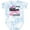 Tie Dye Blue, variant on Inktastic I Love My Great Grandma- Breast Cancer Awareness- Hope, Support, Love Boys or Girls Baby Bodysuit