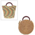 thumbnail image 3 of Xiao Hua Reemplazo de asa de madera para bolso de 4 piezas, suministros para hacer carteras de bolso en forma de D, marrón, 3 of 5