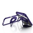thumbnail image 2 of Magnetic Stand Case Compatible with iPhone Air, Rotatable Flexible Ring Holder Phone Cover for Men Women | Compatible with MagSafe | Shockproof & Anti-scratch | Anti-Yellowing,Darkpurple, 2 of 7