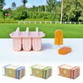 thumbnail image 4 of EUDIDV Popsicles Molds Ice Cream Ice Lolly Molds Ice With Sticks Tray Ice Froze Popsicle Mold Trays Popsicle Molds for Kids, 4 of 4