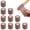 Brown, variant on LELE LIFE 10 Rolls Chair Leg Floor Protectors Wraps for Hardwood Floors - Fit All Shapes Legs - Self Adhesive Chair Table Furniture Leg Covers Caps Reduce Noise, Total 148FT, Brown