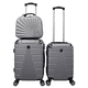 thumbnail image 1 of Set 3 Maletas De Viaje Carry On 10 Kgs Equipaje De Mano Ruedas Desmontables Cabina Avion, 1 of 5