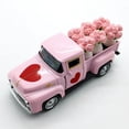 thumbnail image 5 of Gaiwos Valentines Day Vintage Car Figurine 5 inches, Farmhouse Vintage Mini Truck with Flowers, for Home Wedding Engagement Favors Valentines Day Gift, 5 of 8