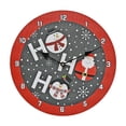 thumbnail image 2 of Horloge Murale - Noël, Hoho - Lot De 2, 2 of 5