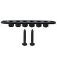 thumbnail image 2 of Guitar String Through Plate, Electric Guitar Bridge String Mounting Ferrules Thru Body Ferrule Bushing Plate Zinc Alloy for Electric Bass Guitar Parts, 2 of 7