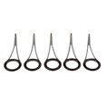 thumbnail image 4 of 5pcs Ojos Cerámica Guías Cañas Sedales Varilla Giratoria Varilla Señuelo Talla 25 DYNWAVEMX Guías para cañas de pescar, 4 of 7
