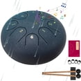 thumbnail image 1 of IMENGL Tambour de Pluie pour Extérieur Jardin, Carillon de Pluie, Instrument de Jardin, 6 Pouces, 8 Notes, Instruments de Musique pour Bébé, 1 of 4