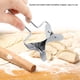 thumbnail image 3 of Acero inoxidable Envoltura de bolas de masa Piel Cortador de masa Rodillo circular Raviolis Máquina para hacer bolas de masa Utensilios de cocina Accesorios de cocina, 3 of 5