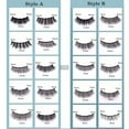 thumbnail image 3 of 10Pairs Magnetic False Eyelashes with Eyeliner Tweezer Set Tool Reusable, 3 of 8