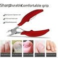 thumbnail image 4 of Alicates de acero inoxidable para cortar uñas, tijeras para cortar uñas, alicates para cortar uñas, herramientas para uñas, hacha, cortaúñas, 4 of 5