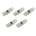 thumbnail image 5 of KAKOWELY 5pcs T5 LED Bulbs for Car Interior and Dashboard Lights for Instrument Panel Clock Light Car Interior Replacement Accessories,0.67X"X0.2"X0.2", 5 of 5