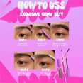 thumbnail image 4 of Professional Eyebrow Makeup Kit with Pencils Powder and Brushes for Long Lasting Waterproof Looks, 4 of 8