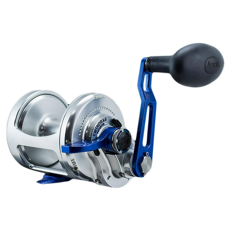 Accurate BX-400XBLS BX Boss Extreme Reels (Silver/Blue)