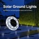 thumbnail image 2 of Paquete de 8 Luces Solares de Suelo Impermeables para Exteriores, Luces LED Solares para Jardín y Caminos de Patio., 2 of 5