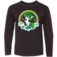 thumbnail image 3 of Inktastic Unicorn St Patricks Day Irish Long Sleeve Youth T-Shirt, 3 of 5