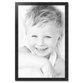 thumbnail image 2 of ArtToFrames 28" x 43" Matte Black Picture Frame, 28x43 inch Black Wood Poster Frame (WOM-5113),  Pack, 2 of 7