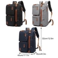 thumbnail image 2 of Transemion Large Capacity Laptop Backpack With Waterproof Fabric For Business Travel Clothes Business Backpack gray, 2 of 6